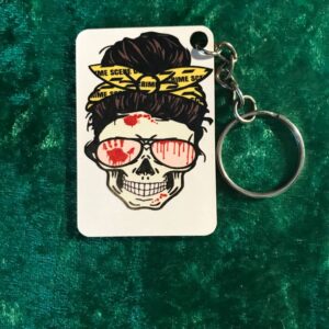 True Crime Mam Keyring