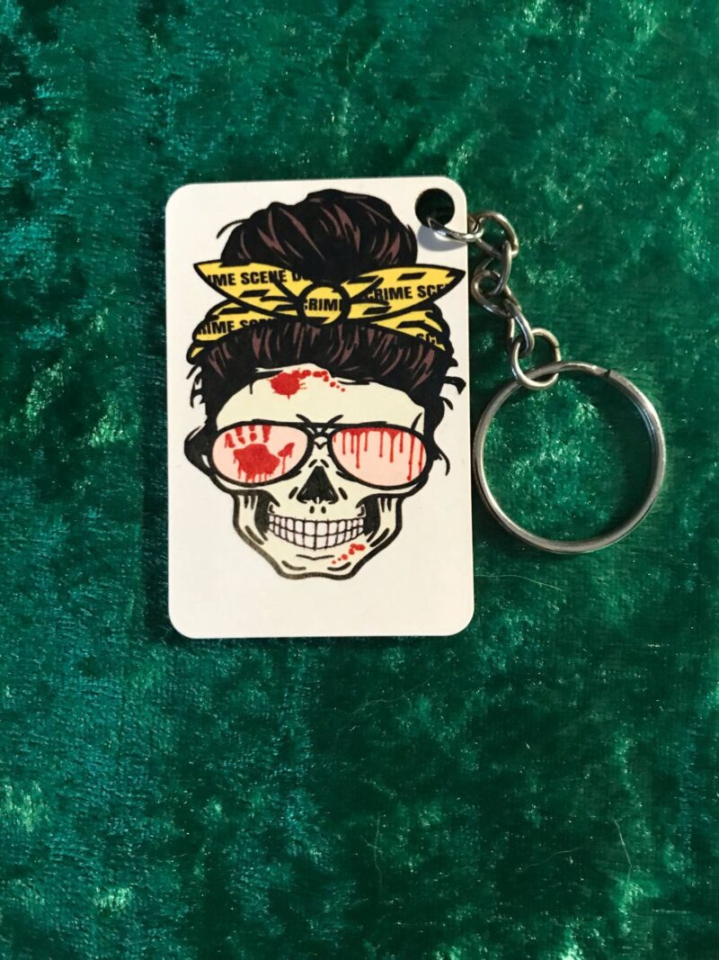 True Crime Mam Keyring