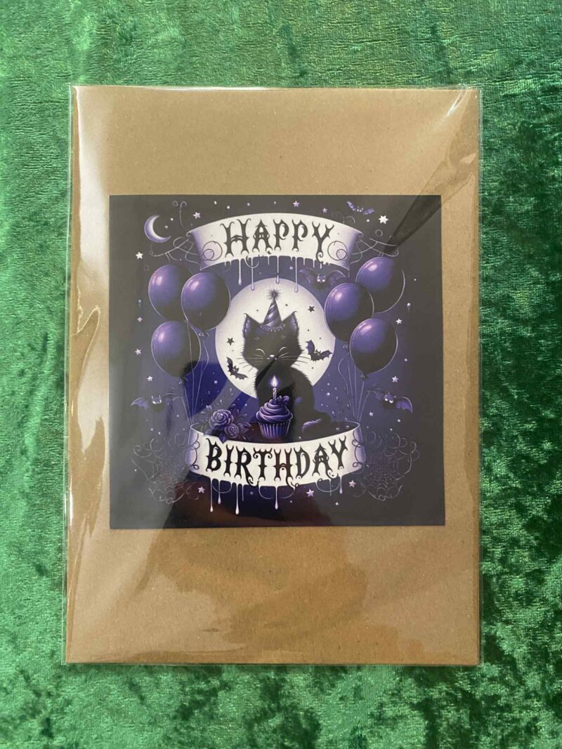 Happy Birthday Black Cat