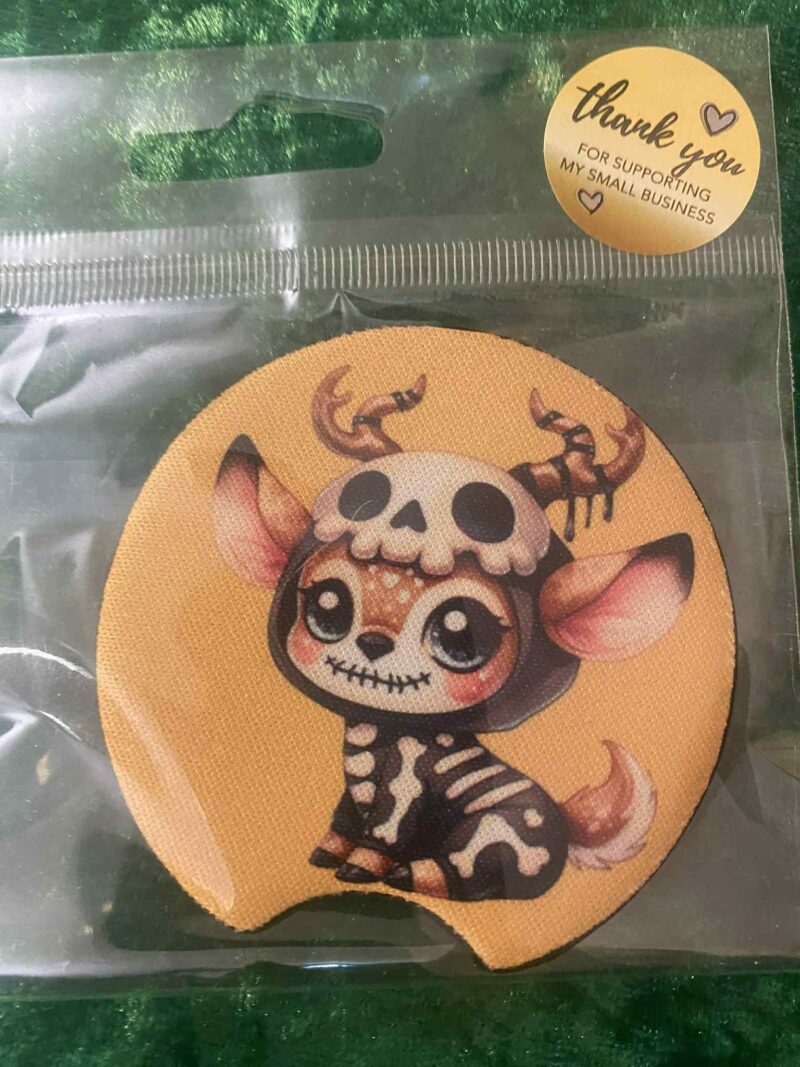 Spooky Deer car coaster