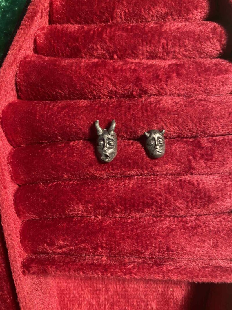 Devil earrings