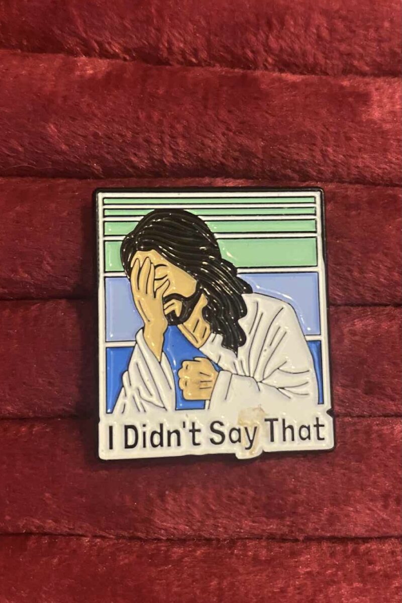 I didn't say that pin 