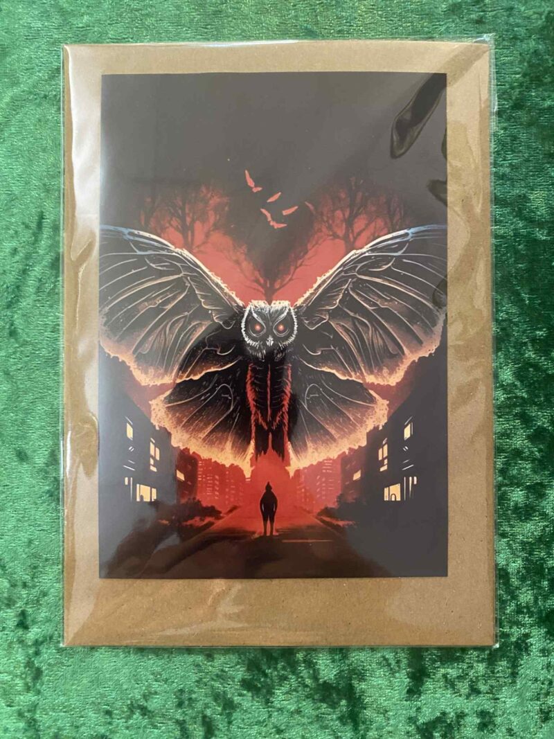 Mothman in Red