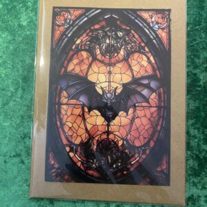 Stained Glass Bat