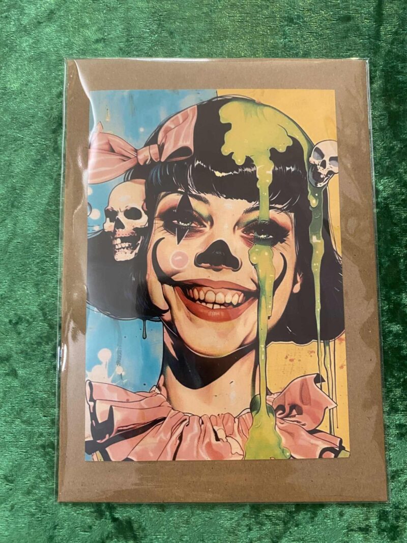 Gothic Painted Clown