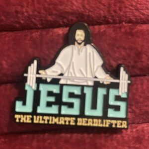 Funny Jesus pin