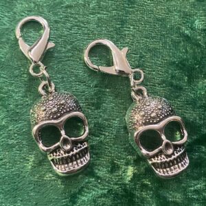 Skull boot charms