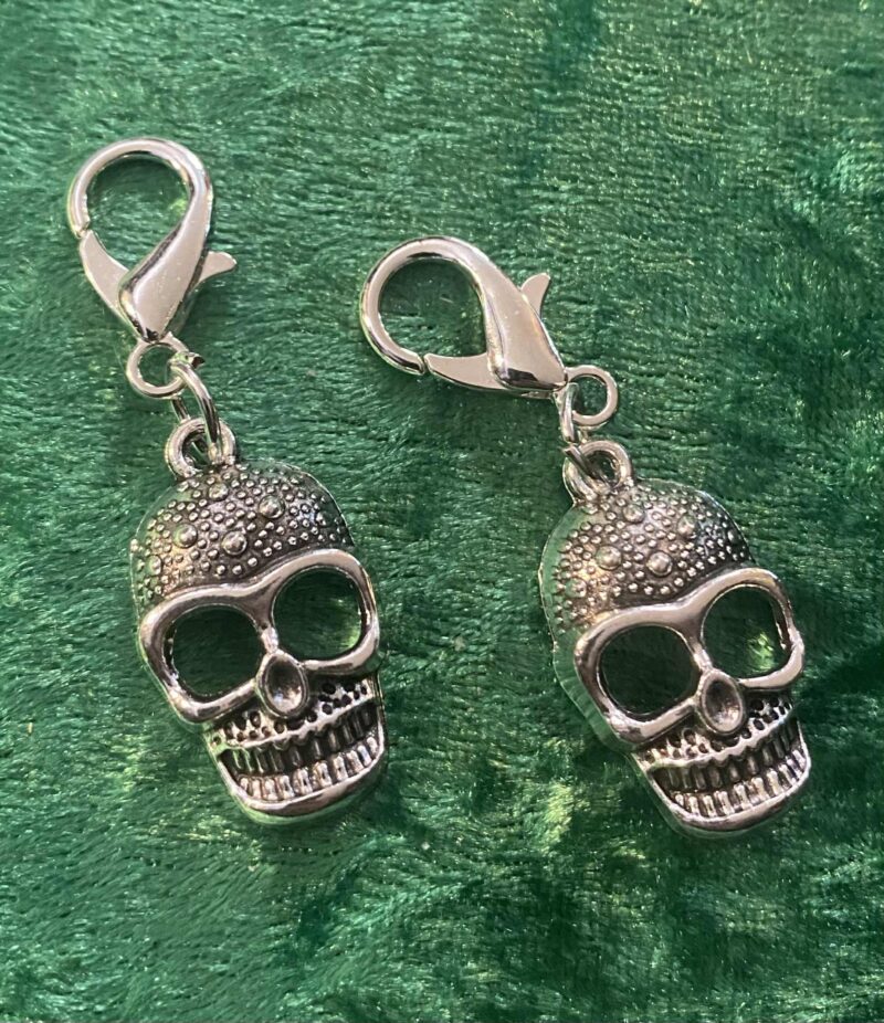 Skull boot charms