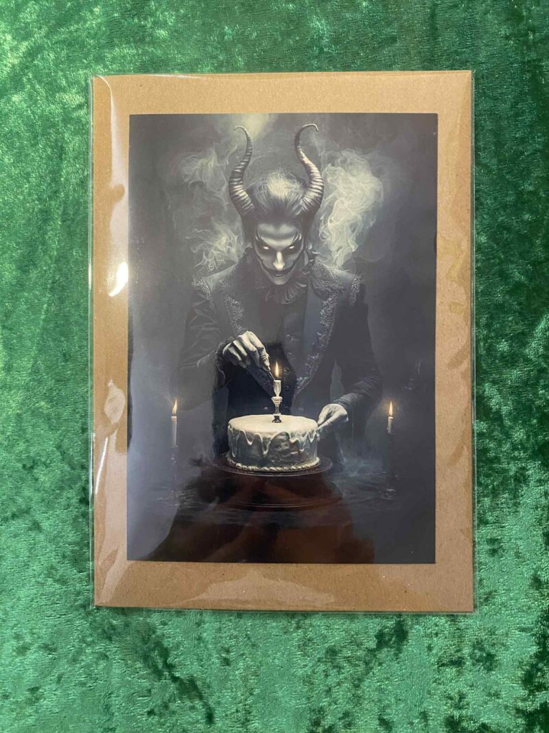 Devil with Cake