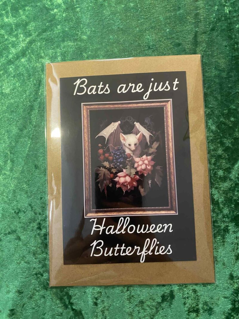 Bats are Just Halloween Butterflies