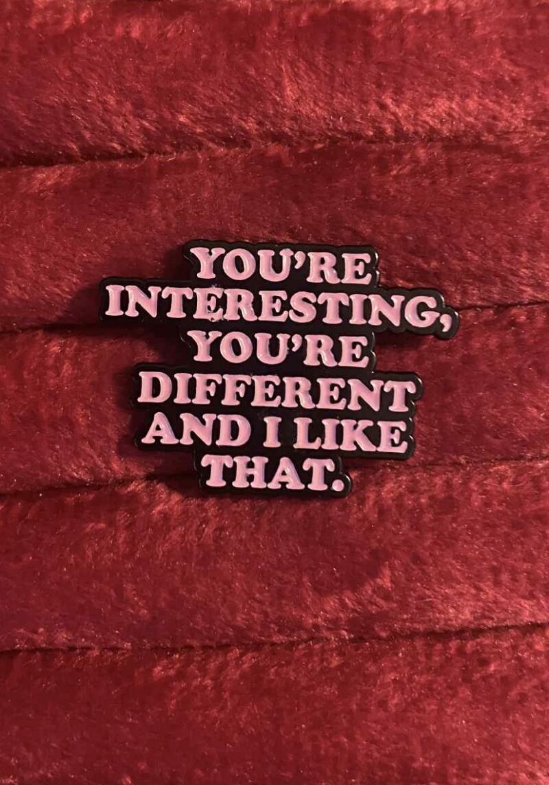 You're interesting pin 