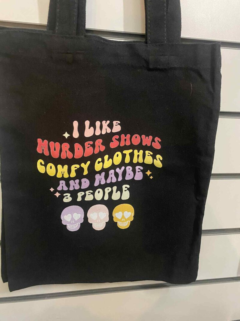 Murder Shows Canvas Bag