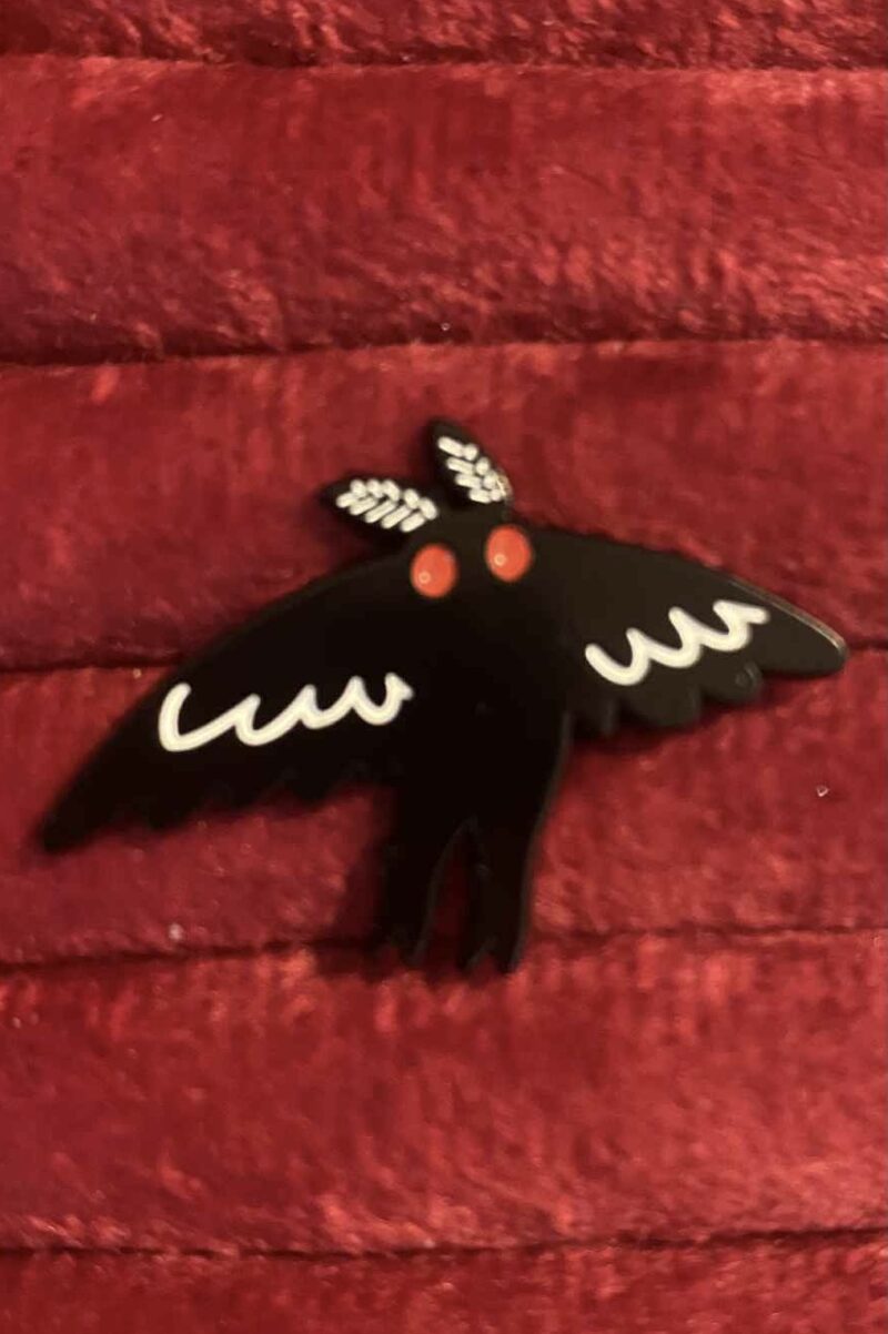Moth man pin