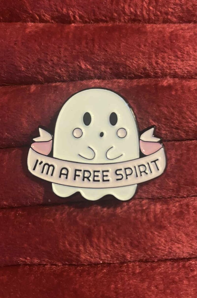 I'm a free spirit pin