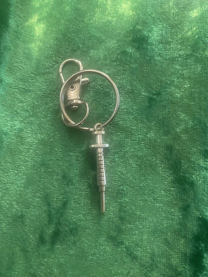 Syringe Keyring