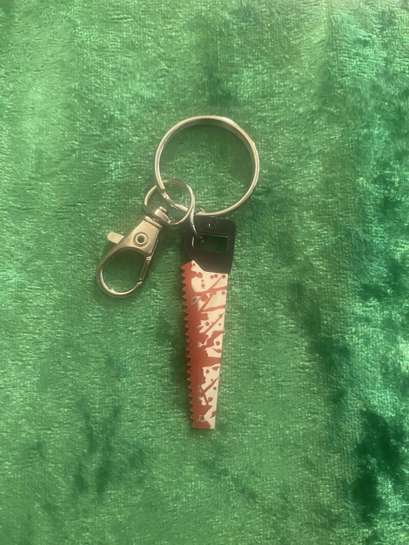 Bloody Saw Keyring