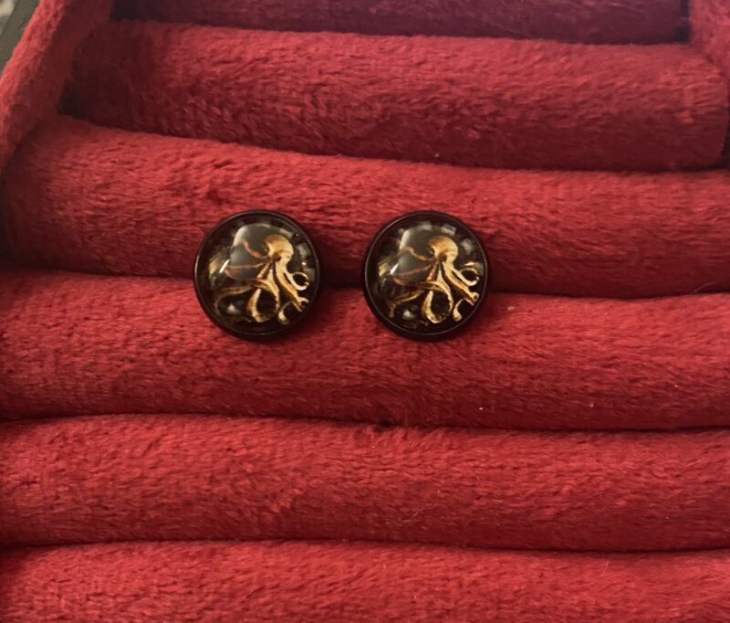 Octopus earrings