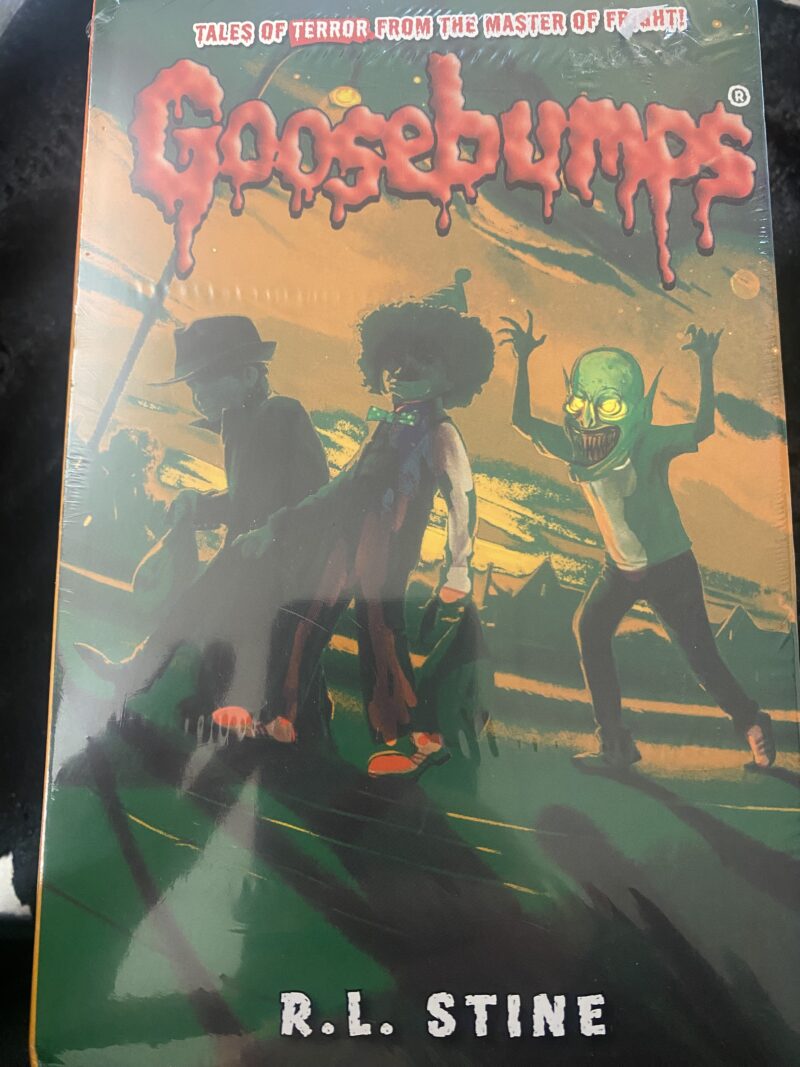 Goosebumps book set