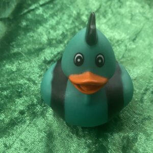 Green Punk Rubber Duck