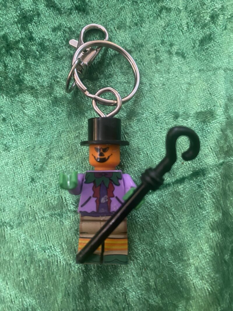 Top Hat Pumpkin Keyring