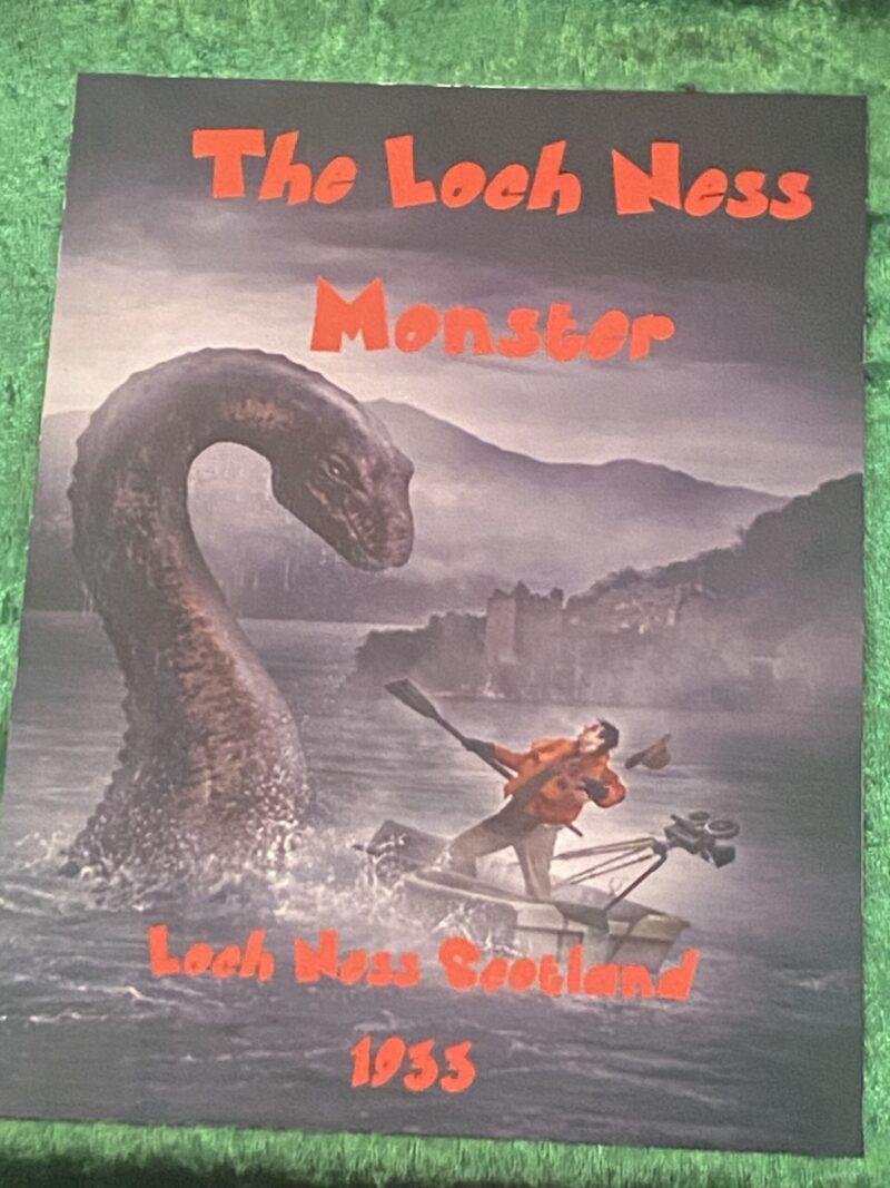 Loch Ness Monster Metal Sign