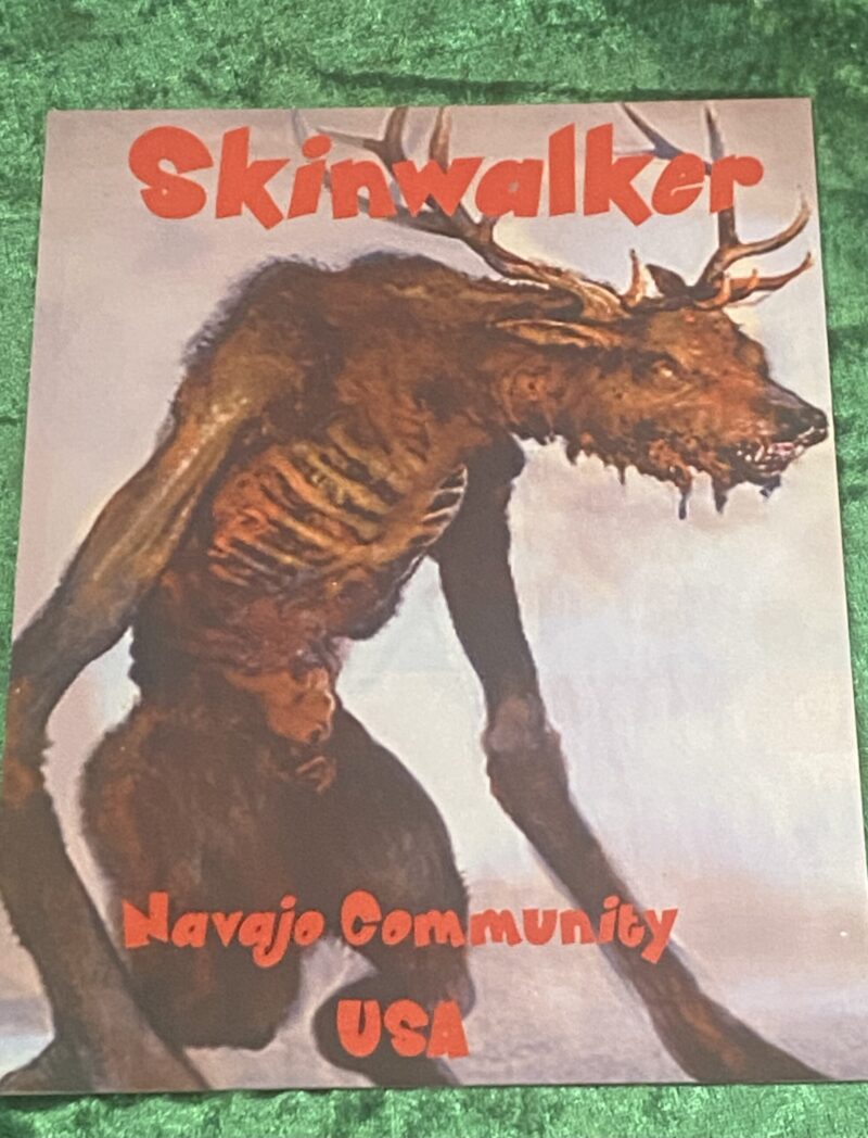 Skinwalker Metal Sign