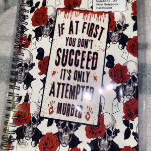 If at First You Don't Succeed Notebook