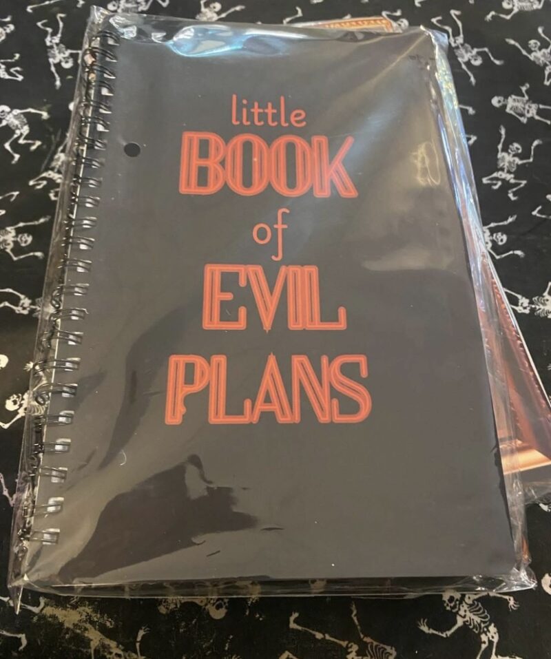 Little Book of Evil Plans Notebook