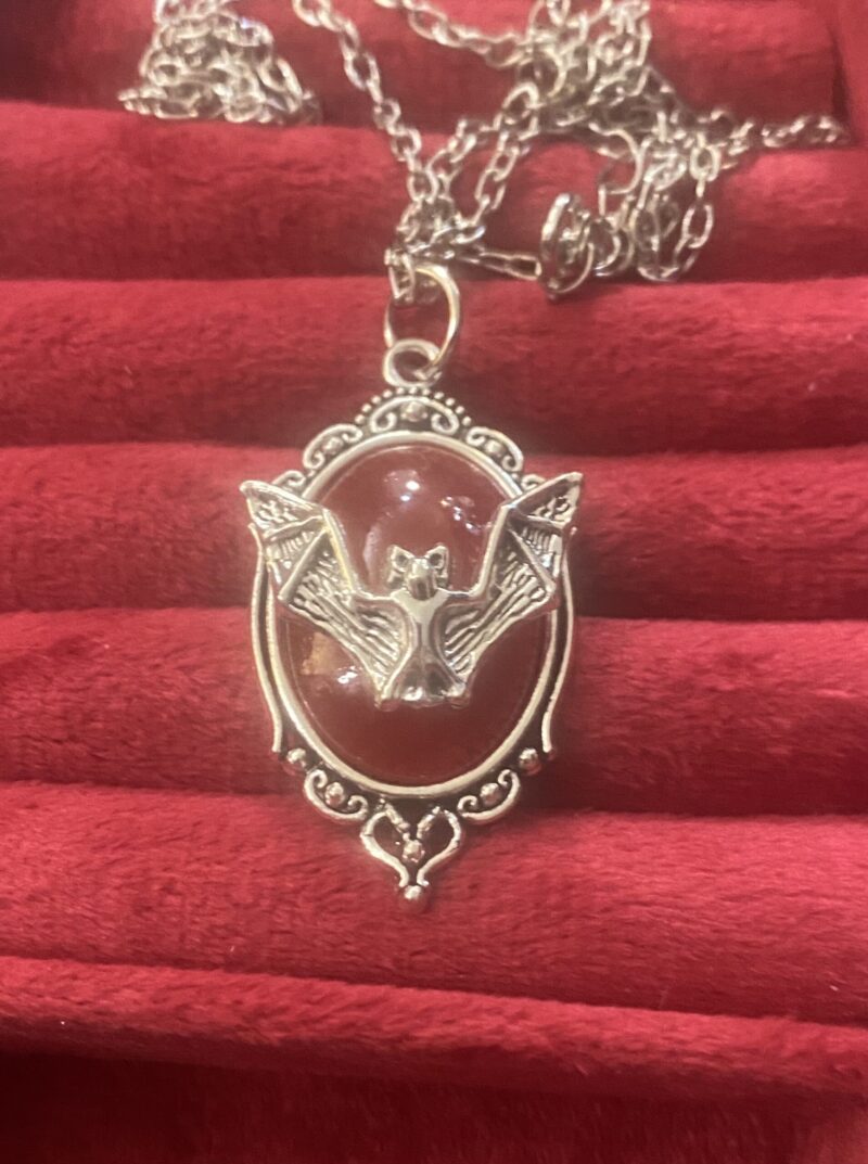 Red Bat Necklace