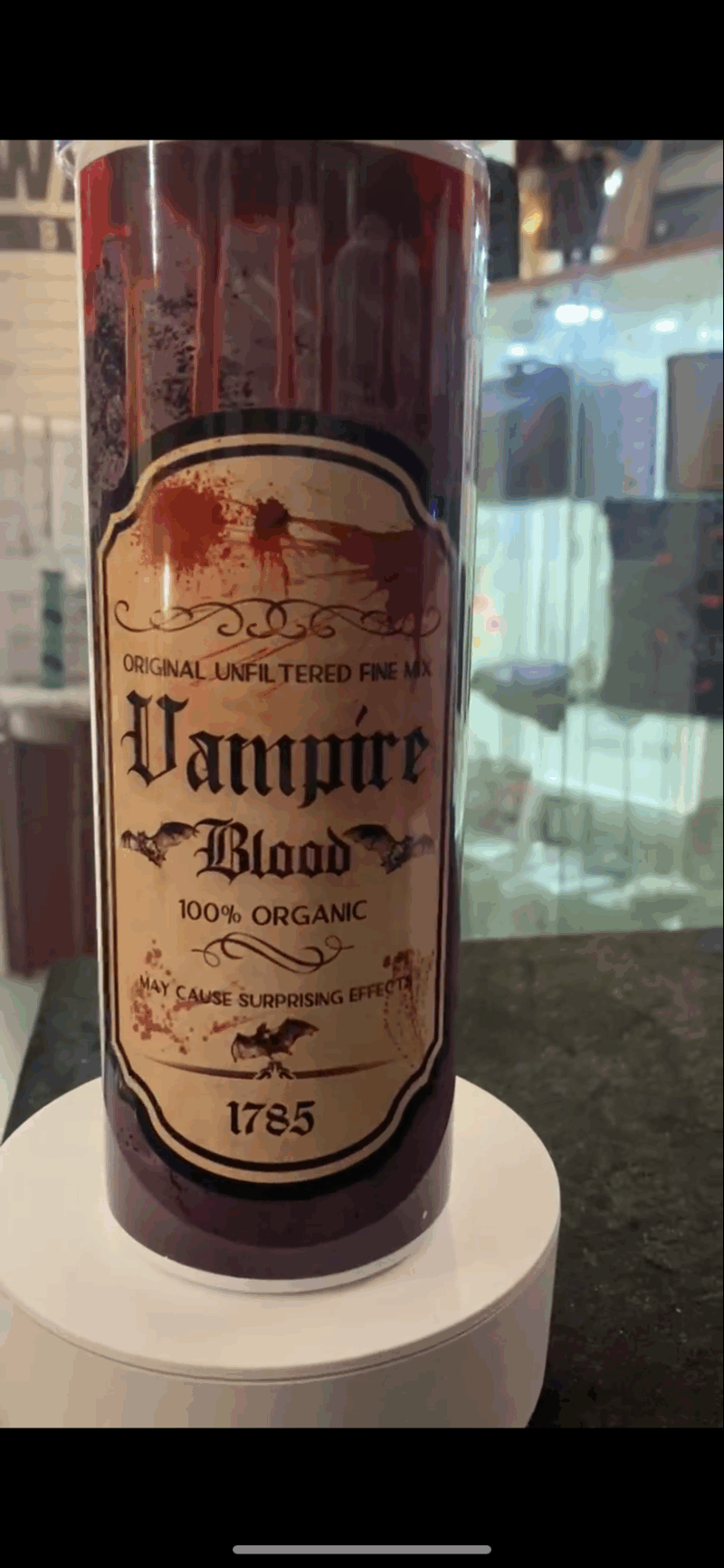Vampire Tumbler