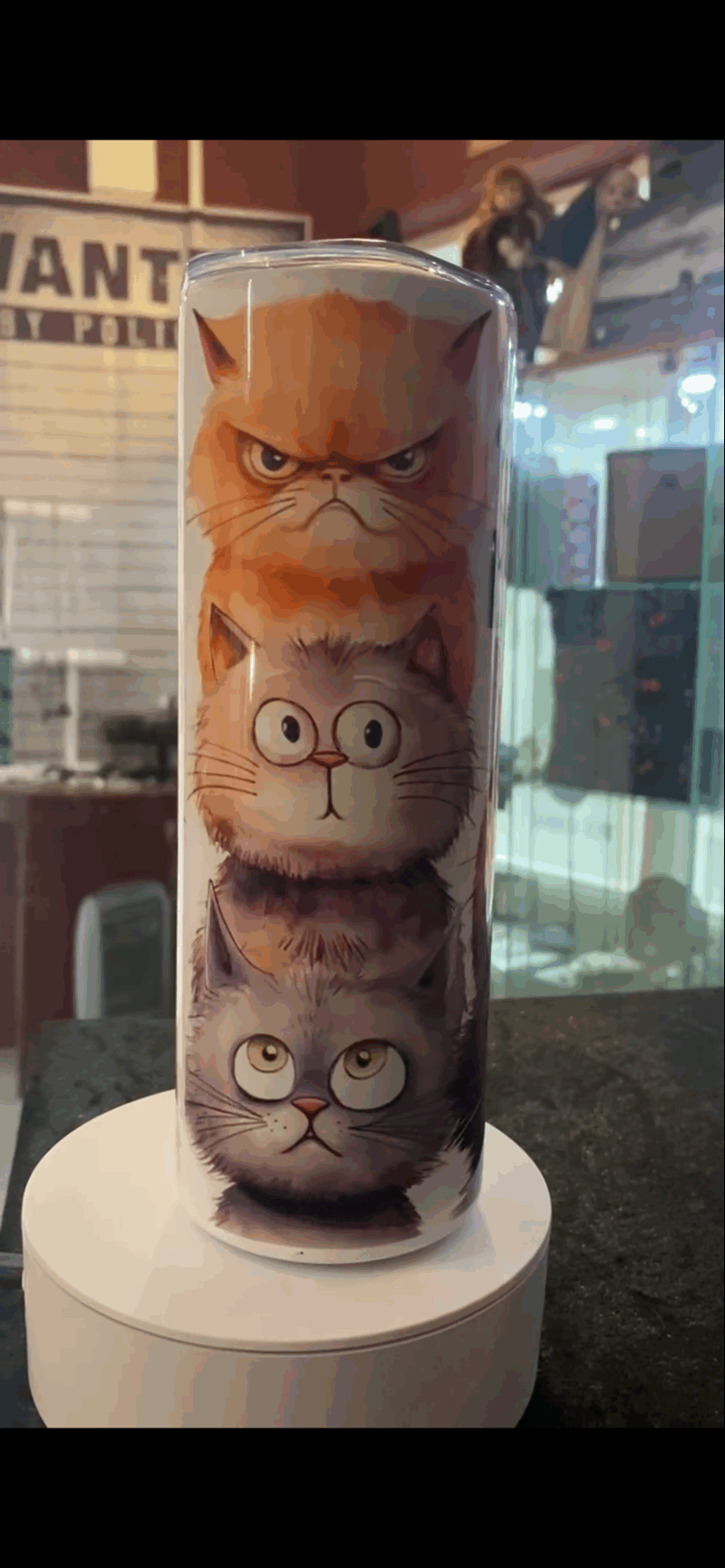 Crazy Cat Lady Tumbler - Image 2