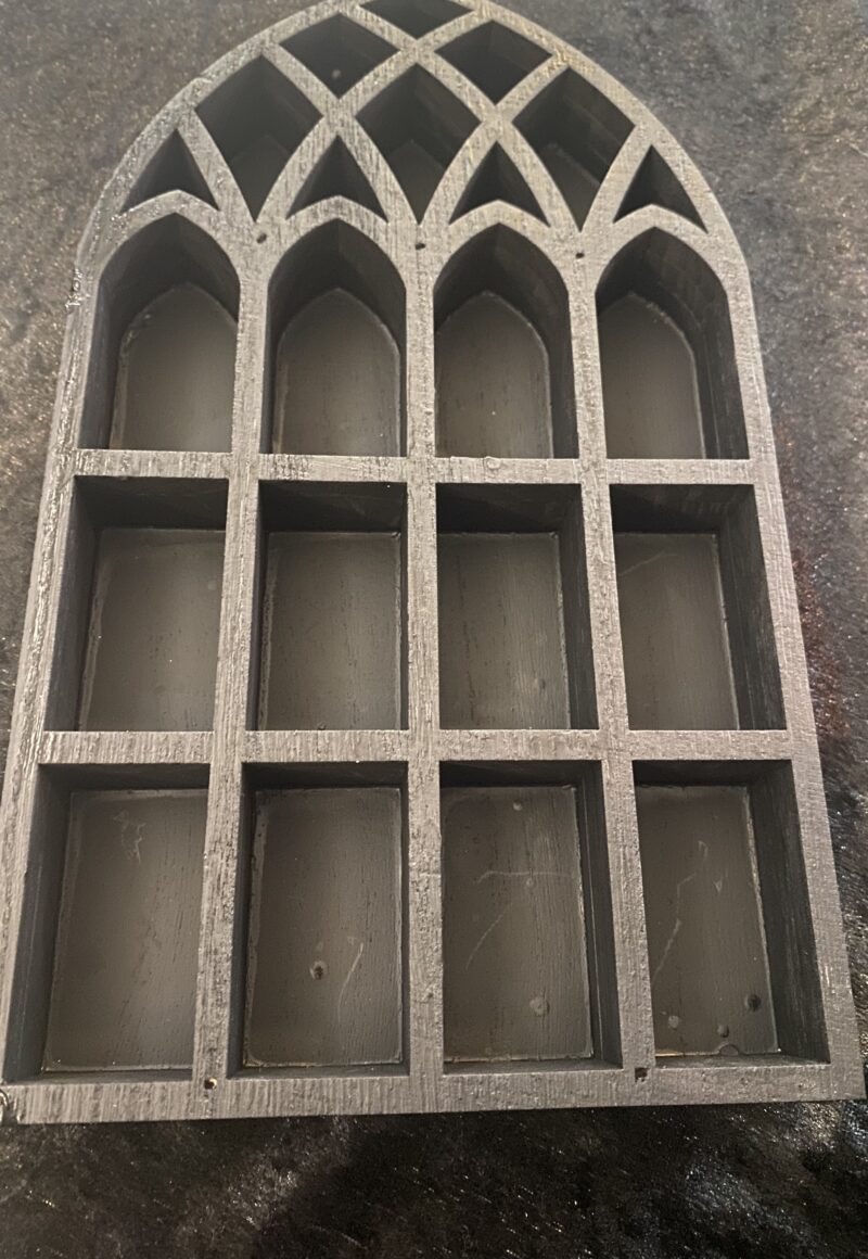 Church style shelf