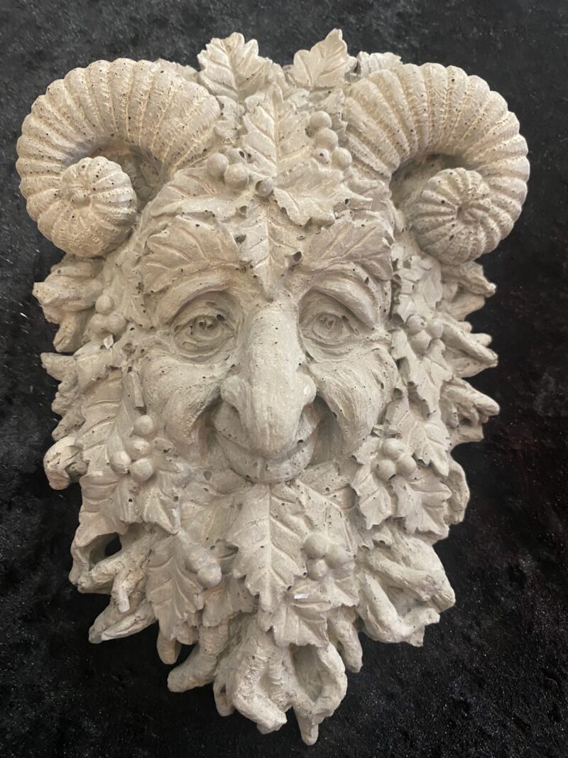 Green man garden ornament