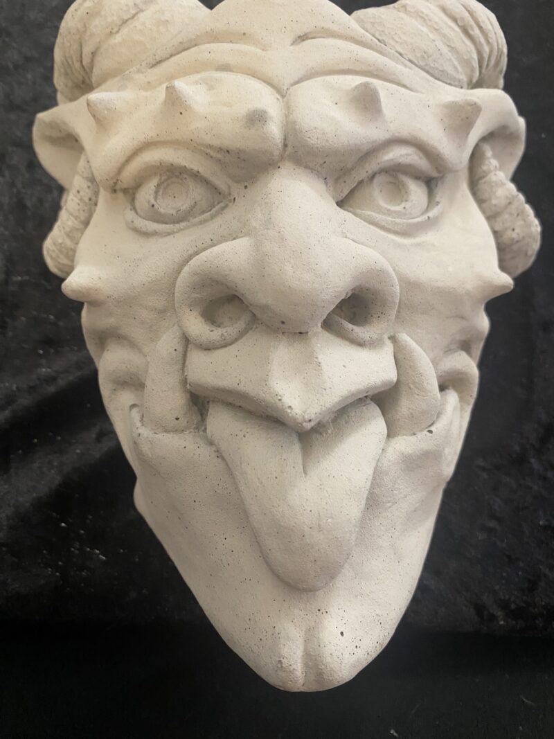 Devil garden ornament