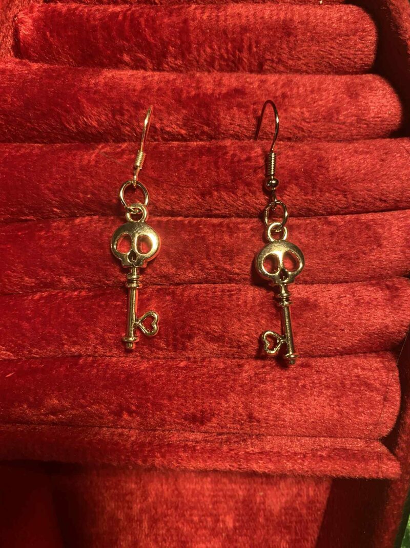 Key earrings