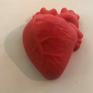 Fresh linen heart wax melt
