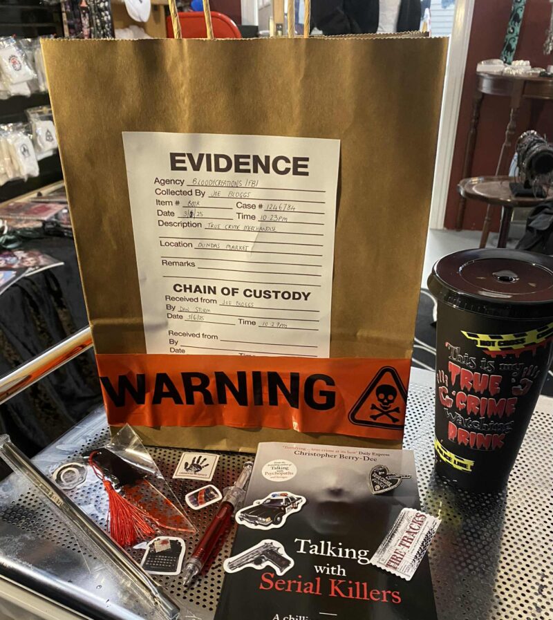 True crime Mystery Book Bags