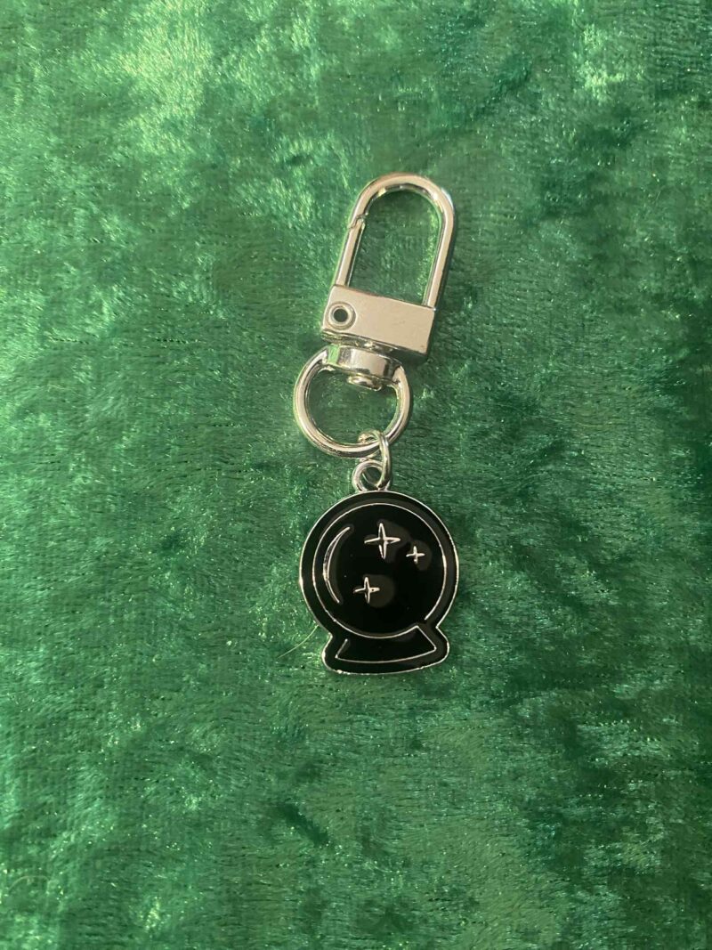 Crystal Ball Bag Charm