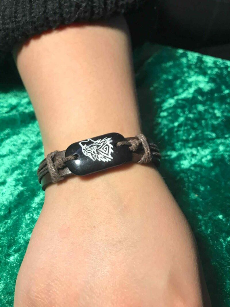 Brown Wolf Bracelet