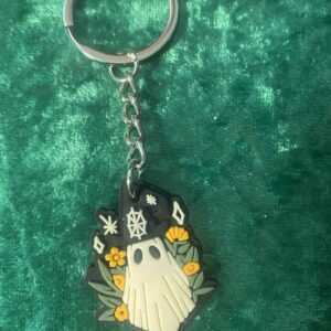 Garden Ghost Keyring