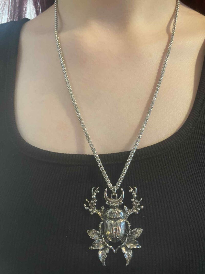 Beetle Necklace