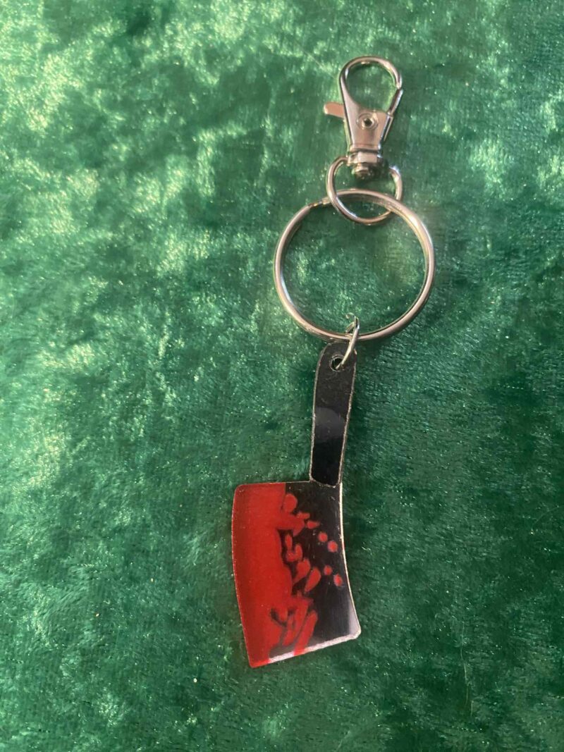 Bloody Cleaver Keyring
