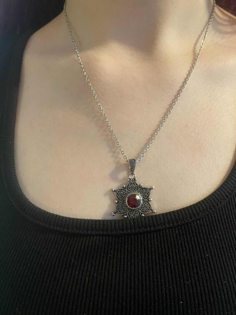Red Pendant Necklace