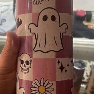 Pink Ghost Tumbler
