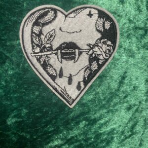 Vampire rose patch