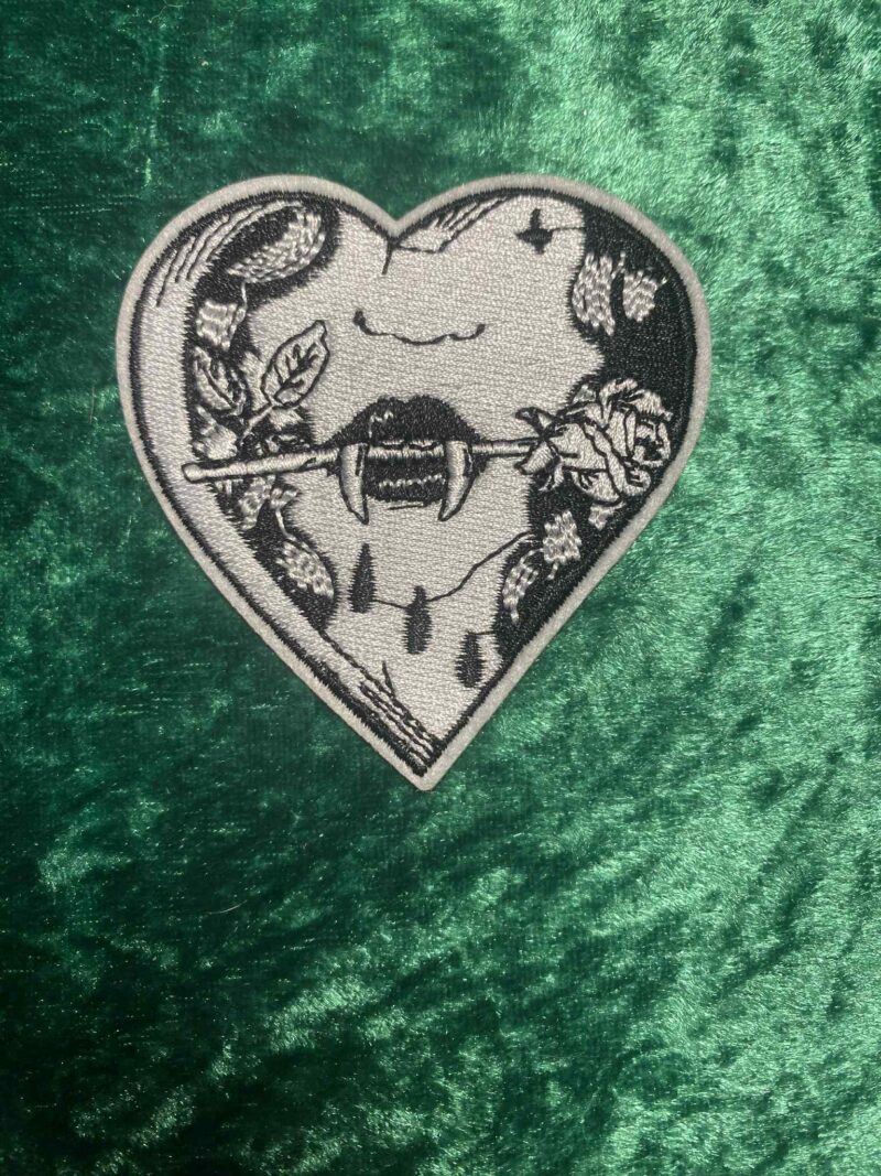 Vampire rose patch