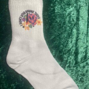 I didn't stab socks