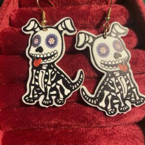 Day of the dead earrings