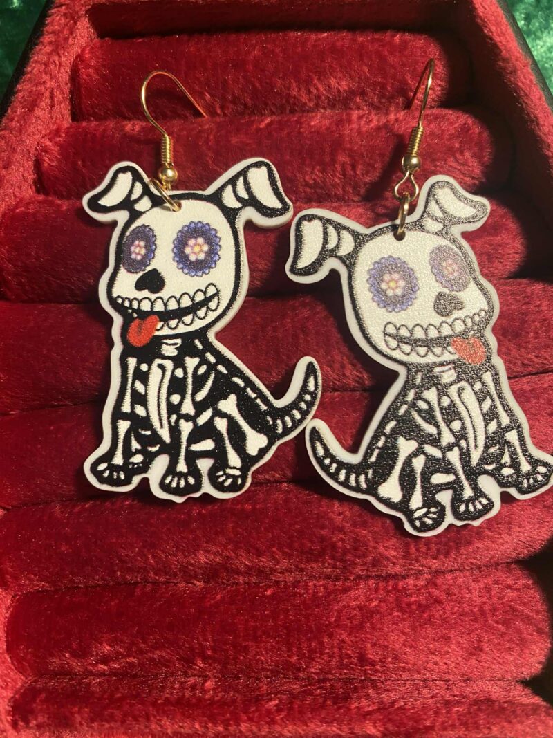 Day of the dead earrings