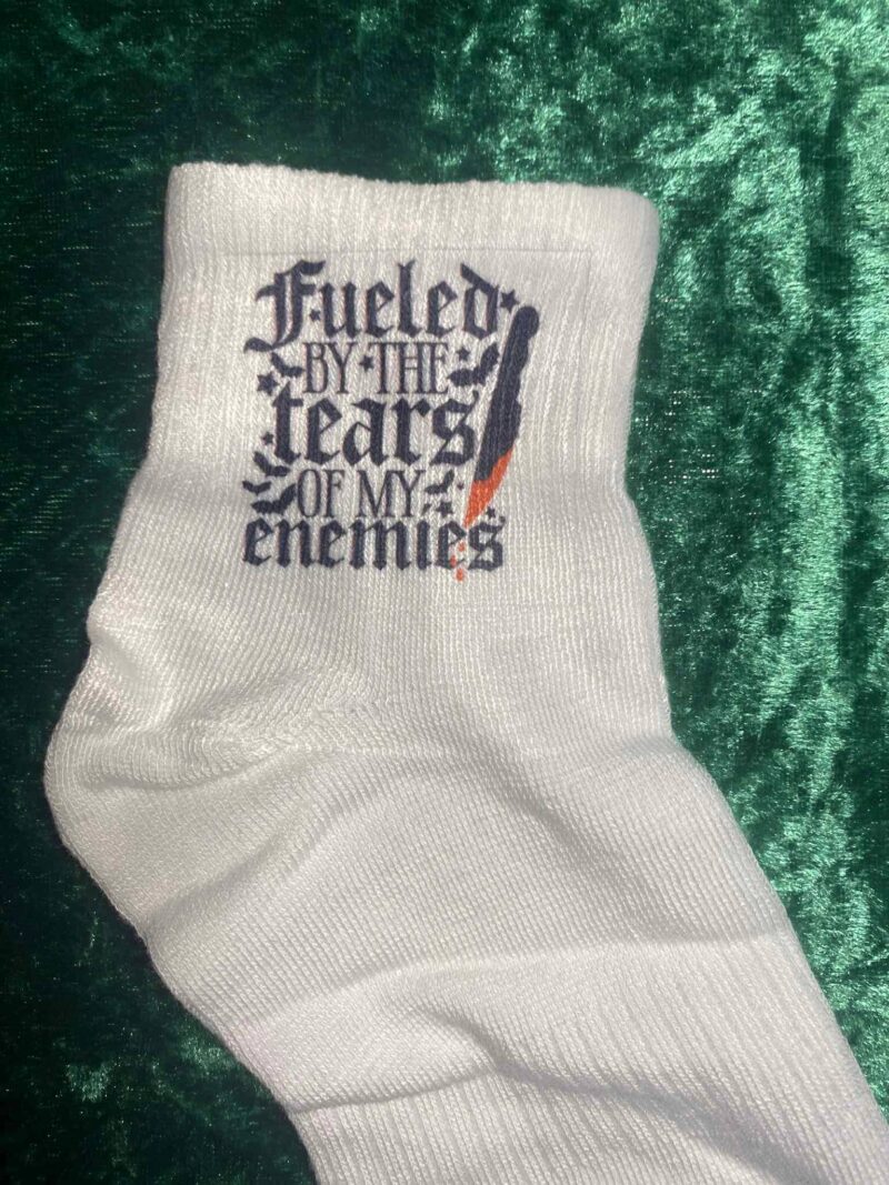 Fueled by the tears socks